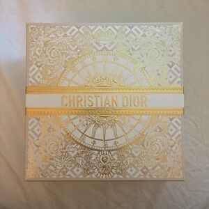 Dior White and Gold Decorative Gift Box